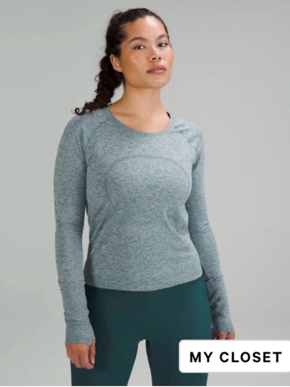 lululemon athletica swiftly long sleeve waist length